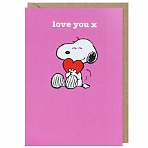 ‘Love You’ Snoopy Greetings Card