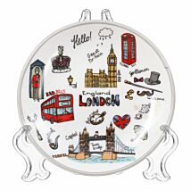 London Sketch Ornamental 4.5” Plate