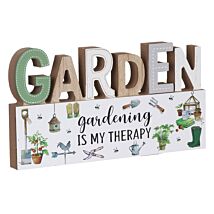 Green Fingers ‘Gardening Is My Therapy’ Plaque