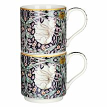 Pimpernel Set of 2 Stacking Mugs
