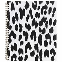 Modern Leopard Large Spiral Notebook
