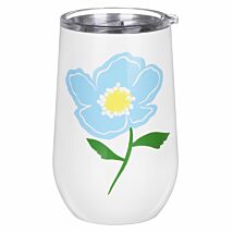 Sunshine Floral Stainless Steel Wine Tumbler