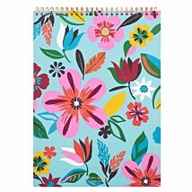 Safari Floral Top Spiral Notebook