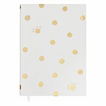 Gold Dot with Script Daily To-Do Planner