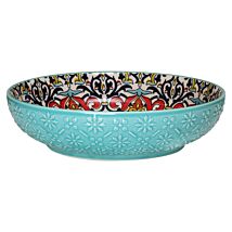 Tuscany Blue 22cm Large Ceramic Bowl