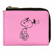 Peanuts Disco Money Pink Coin Purse