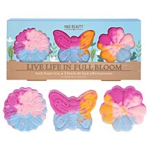 In Full Bloom Set of 3 Bath Fizzers