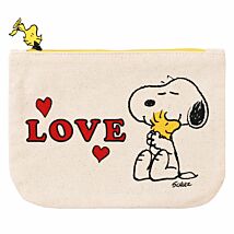 Peanuts Love Zipper Pouch