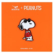 Peanuts Joe Cool Snoopy Pin Badge