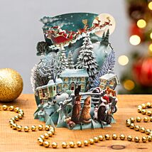 It’s Santa 3D Christmas Card