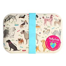 Debonair Dogs Bamboo Lunch Box