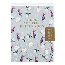 Lavender & Butterflies ‘Feel Better Soon’ Mini Card