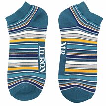 Denim Stripes Men’s Bamboo Trainer Socks