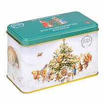 Peter Rabbit & Friends Christmas Tea Tin With 40 English Breakfast Tea Bags