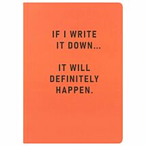 Definitely Happen A5 Notebook