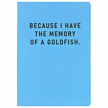 Memory Of A Goldfish A5 Notebook