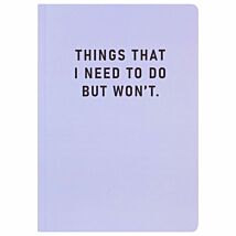 Things I Need To Do A5 Notebook