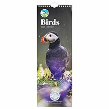 RSPB 2025 Birds Slim Calendar