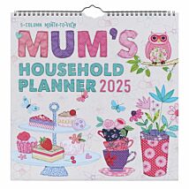 Mums 2025 Fabric Household Wall Planner