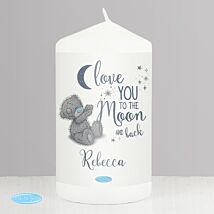 Personalised ‘Love You To The Moon’ Pillar Candle