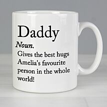 Personalised Dictionary Definition Mug