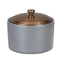 Hygge 141g Vetiver & Cardamom Grey Ceramic Soy Candle