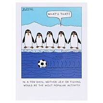 Bestie Popular Football Greetings Card