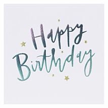 Cloud Nine Happy Birthday Card