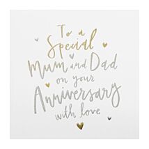 Cloud Nine Mum & Dad Anniversary Card