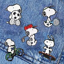 Peanuts Sports Pin Badge - Select Design