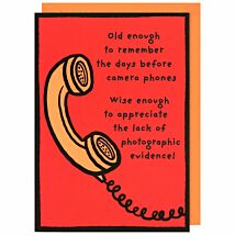 Monkeyshines Days Before Camera Phones Birthday Card