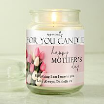 Personalised ‘Especially For You’ Mother’s Day Large Scented Jar Candle