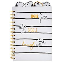 Snoopy Lazy Days A5 Project Notebook