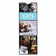 ‘Cats On Instagram’ 2025 Slim Calendar