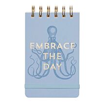 Vintage Sass ‘Embrace The Day’ Small Spiral Notepad