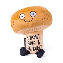 “I Don’t Give A Shitake’ Plush Mushroom
