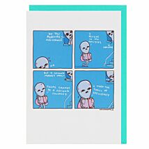 ‘Efficiency’ Greetings Card