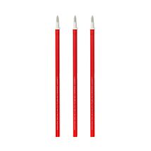 Set of 3 Red Ink Erasable Gel Pen Refills