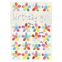 Rise & Shine Birthday Girl Birthday Card