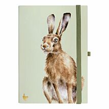 'Golden Hour' Hare Luxury A5 Notebook