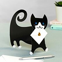 Tommo Cat 3D Greetings Card