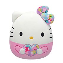 Hello Kitty 10” with Rainbow Heart Plush