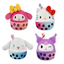 Assorted Hello Kitty 5” Boba Scented Mystery Squad Plush