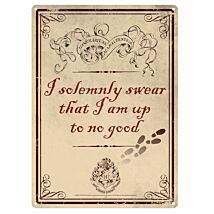Marauder’s Map Metal Wall Sign