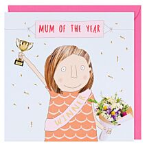 ‘Mum Of The Year’ Mother’s Day Card