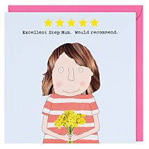 ‘Five Star Step Mum’ Mother’s Day Card