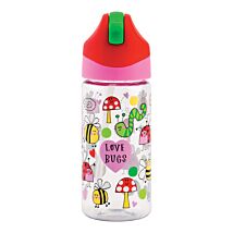 Love Bugs Drinks Bottle With Straw
