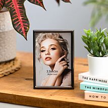 Gunmetal Narrow Edge Frame 3.5x5