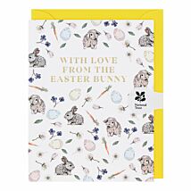Love From The Easter Bunny Mini Easter Card