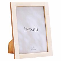 Hestia Natural White Bone 5x7 Photo Frame